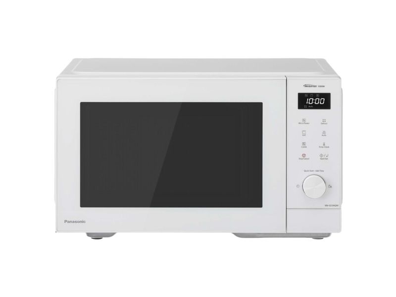 Panasonic NN-GD34QWEPG, Bordplade, Grill mikroovn, 23 L, 1000 W, Indbygget skærm, Knapper, Dreje billede 2