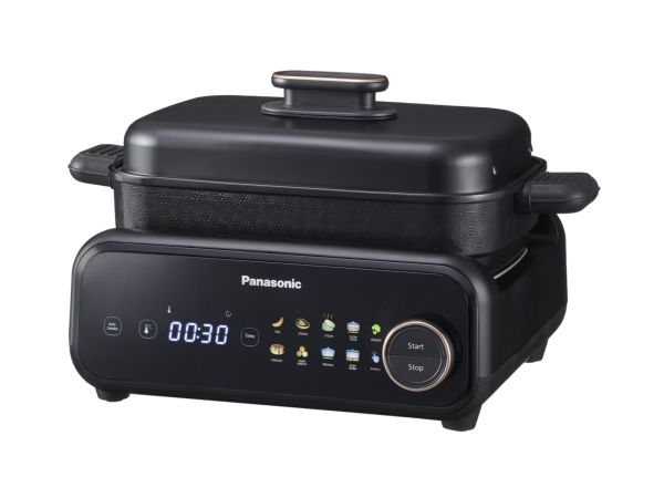 Panasonic NF-GM400KXE, 2,5 L, 1524 W, Sort, Roseguld, Metal, Plast, Keramisk, LED