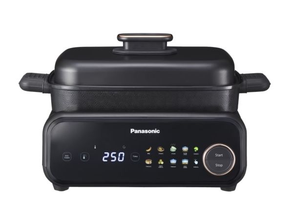 Panasonic NF-GM400KXE, 2,5 L, 1524 W, Sort, Roseguld, Metal, Plast, Keramisk, LED