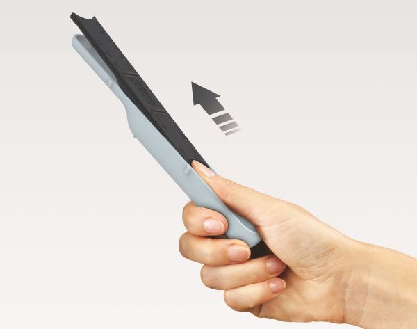 Justerbar målestok Measure-Up™ - 19,x3x2cm - PMMA - PP - Blå