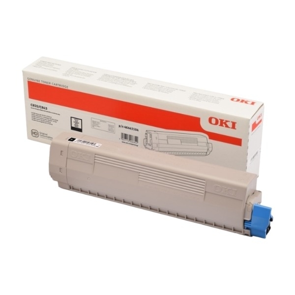 OKI ES8433 Tonerpatron, sort billede 1