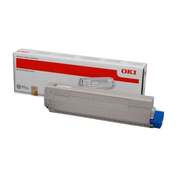 OKI 46508712 tonerpatron 1 stk Original, sort billede 1