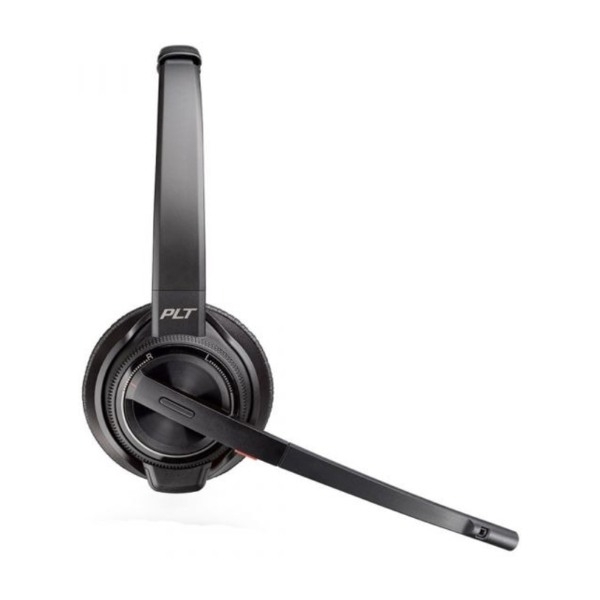 Poly Savi 8220 UC Stereo MS headset og ladestander billede 2