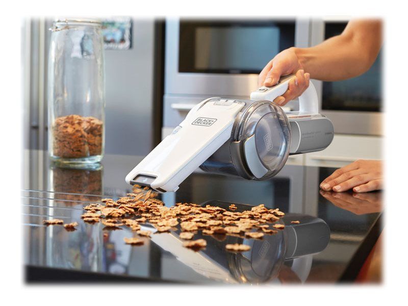 BLACK+DECKER DustBuster PV1820L - Støvsuger - håndmodel - uden pose - titanium/krom billede 4