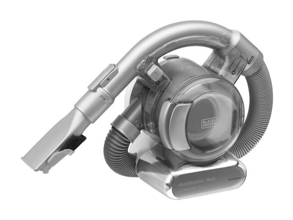 BLACK+DECKER DustBuster Flexi PD1820LF - Støvsuger - håndmodel - uden pose - mørk titanium/krom billede 3