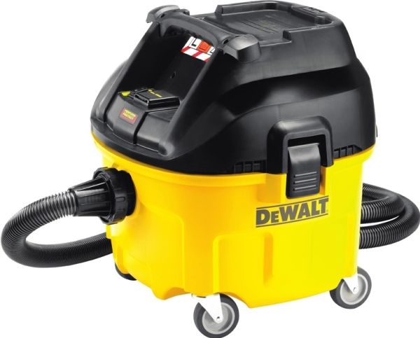 DEWALT STØVSUGER 1400W KLASSE L 30L DWV901L billede 1