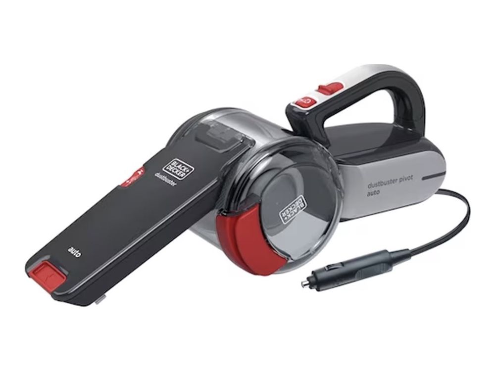Black & Decker DustBuster Pivot Auto PV1200AV-XJ - Støvsuger - håndmodel - uden pose - rød/grå billede 4