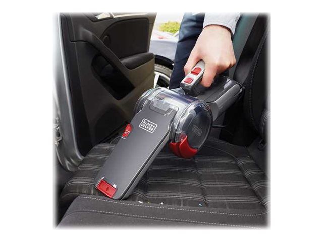 Black & Decker DustBuster Pivot Auto PV1200AV-XJ - Støvsuger - håndmodel - uden pose - rød/grå billede 1