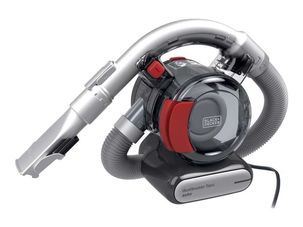 Black & Decker DustBuster Flexi Auto PD1200AV - Støvsuger - håndmodel - uden pose - rød/grå billede 1