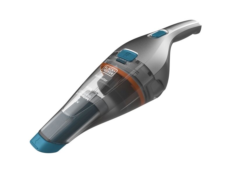 BLACK+DECKER DustBuster - Støvsuger - håndmodel - uden pose - ledningsfri - blå/sølv billede 1