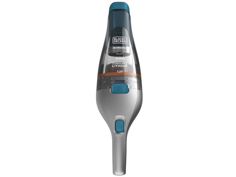 BLACK+DECKER DustBuster - Støvsuger - håndmodel - uden pose - ledningsfri - blå/sølv billede 2