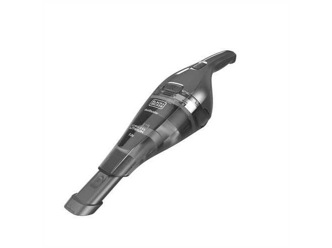 BLACK+DECKER DustBuster NVC220WC-QW - Støvsuger - håndmodel - uden pose - ledningsfri - titaniumgrå/krom billede 3