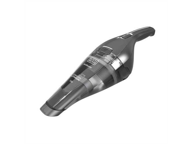 BLACK+DECKER DustBuster NVC220WC-QW - Støvsuger - håndmodel - uden pose - ledningsfri - titaniumgrå/krom billede 2