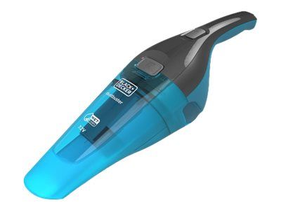 BLACK+DECKER DustBuster WDC215WA - Støvsuger - håndmodel - uden pose - ledningsfri - blå/titanium billede 3