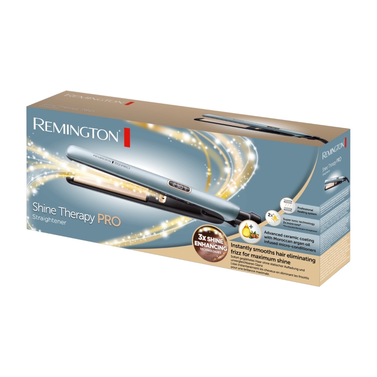 Remington S9300 Shine Therapy Pro glattejern billede 2