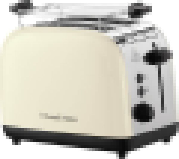 Russell Hobbs Brødrister Colours Plus 2S Toaster Cream - 26551-56