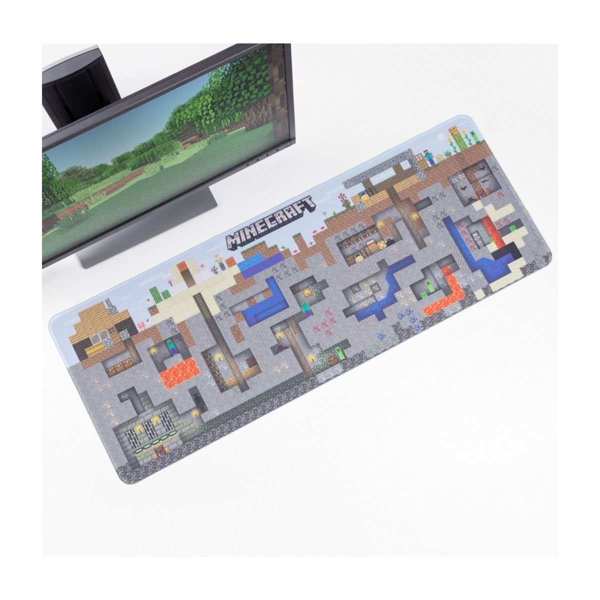 Paladone Minecraft World musemåtte billede 2