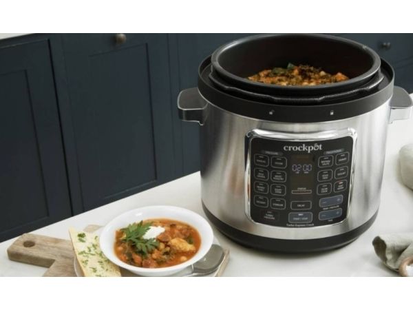 Crock-Pot CSC062X, 5,6 L, 1400 W, Sort, Rustfrit stål, 7 person(er), Knapper, Berøring, Vejledning