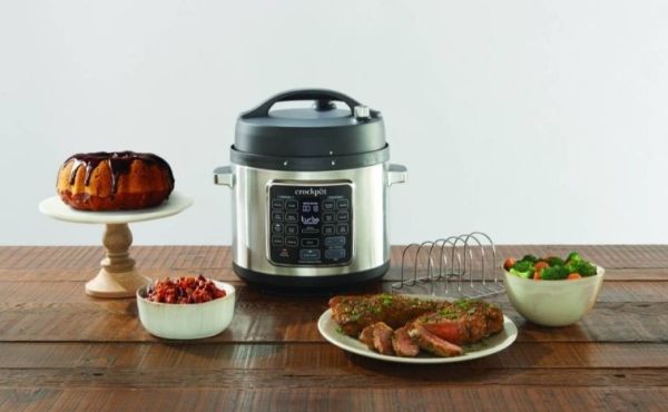 Crock-Pot CSC062X, 5,6 L, 1400 W, Sort, Rustfrit stål, 7 person(er), Knapper, Berøring, Vejledning