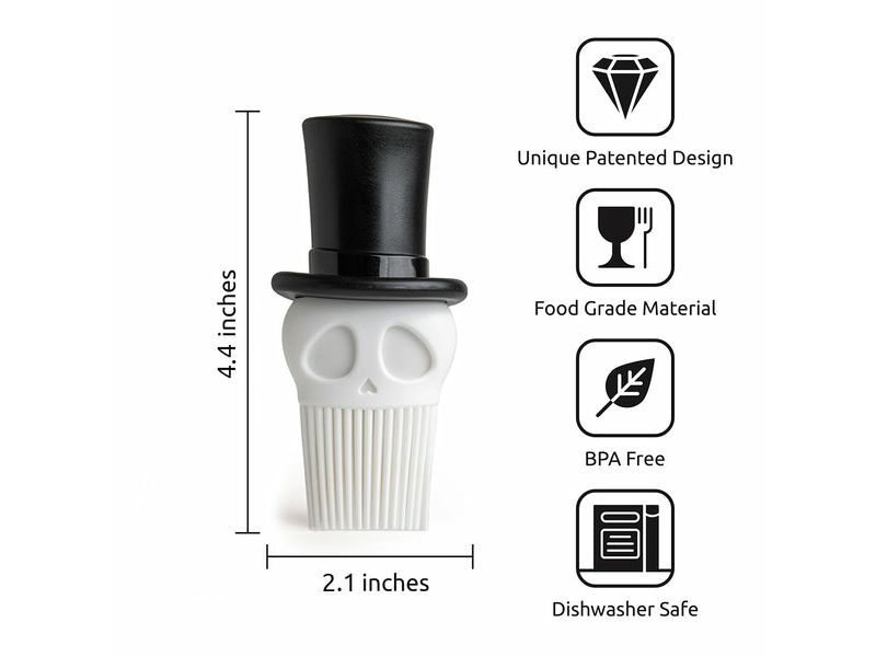 OTOTO - Skully Food brush(OT976) billede 4