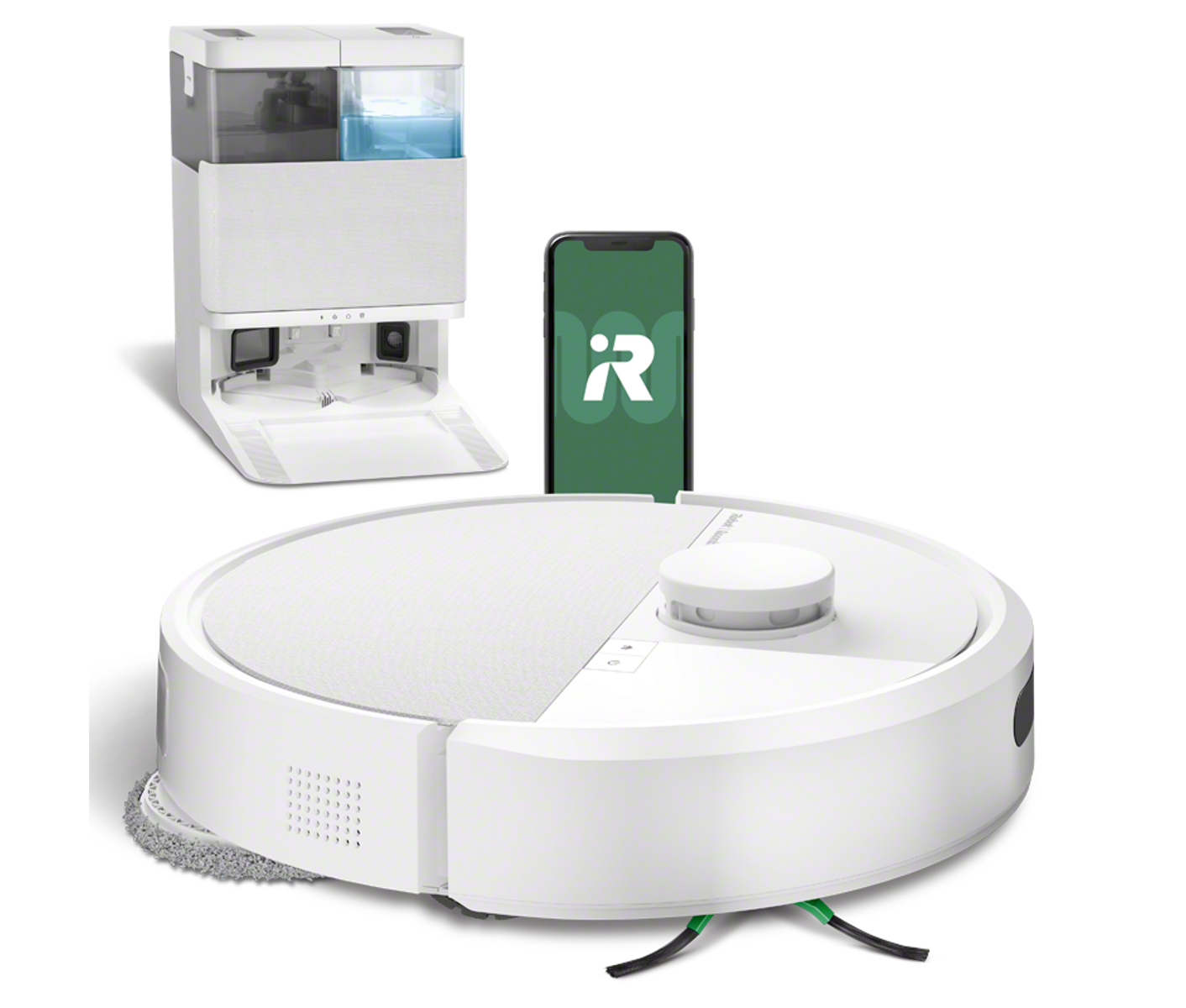 iRobot Robotstøvsuger Roomba Combo 405 Combo Plus Robotstøvsuger - Hvid billede 4