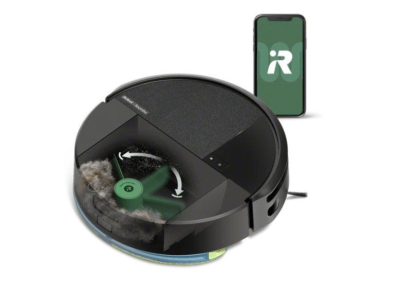 iRobot Robotstøvsuger Roomba Combo 205 AutoCompact Robotstøvsuger - Sort *DEMO billede 2