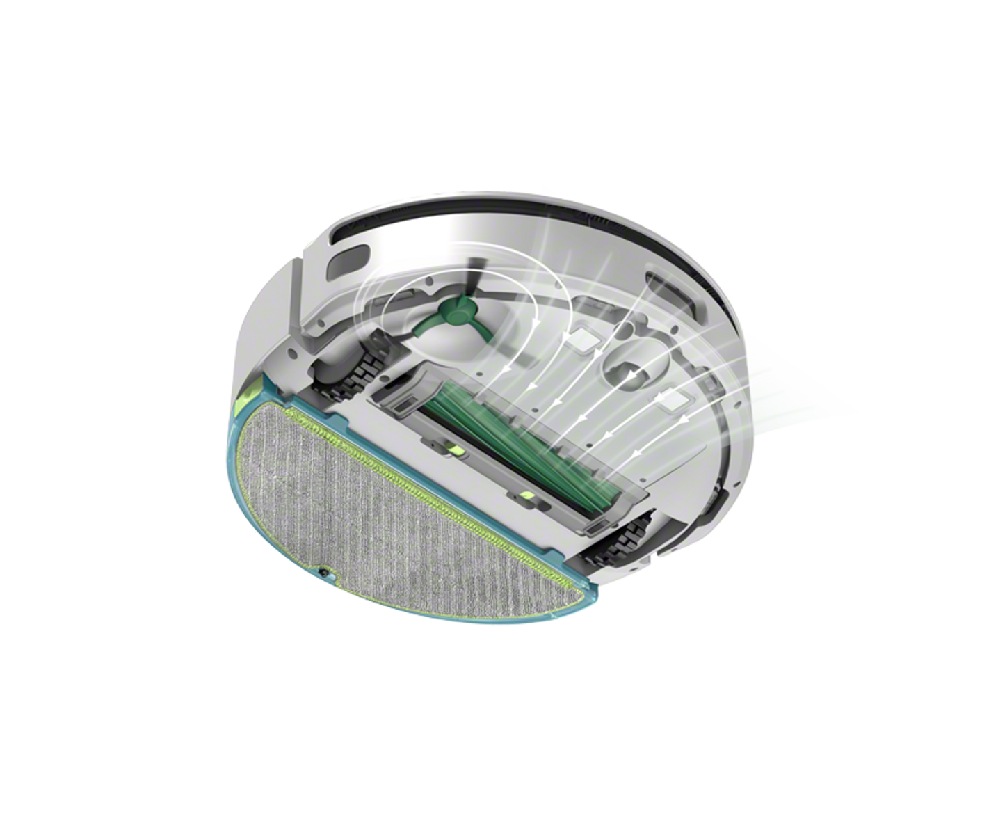 iRobot Robotstøvsuger Roomba Combo 205 AutoCompact Robotstøvsuger - Hvid *DEMO billede 4