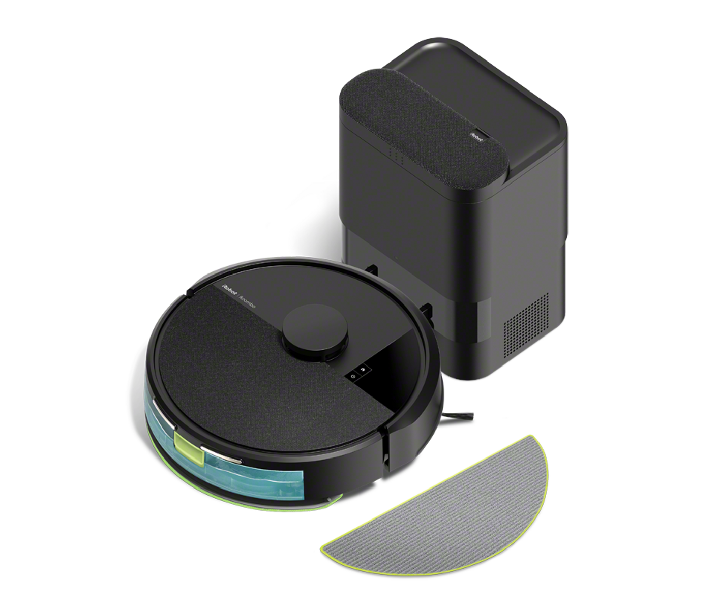 iRobot Robotstøvsuger Roomba Combo 105+ Robotstøvsuger - Sort billede 4