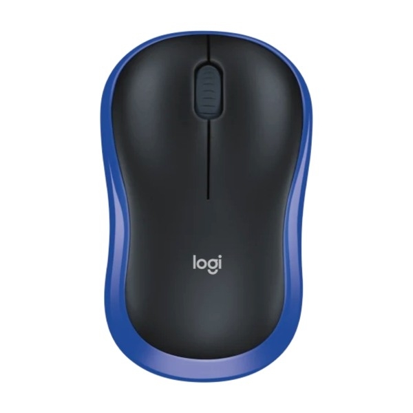Logitech M185 trådløs mus, blå billede 2