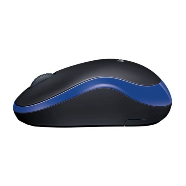 Logitech M185 trådløs mus, blå billede 4