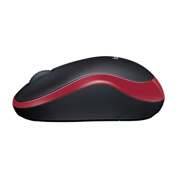LOGITECH M185 TRÅDLØS MUS, RØD billede 3