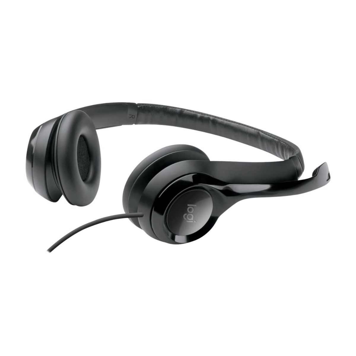 Logitech H390 USB Computer Headset - Black billede 2