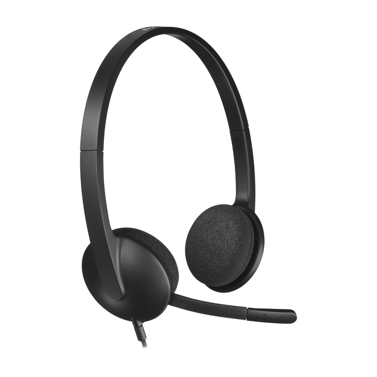 Logitech H340 USB Headset - Black billede 3