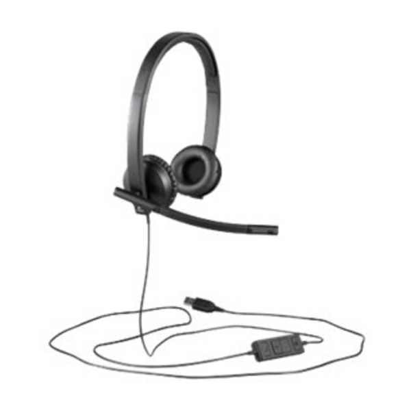 Logitech H570E USB headset billede 4