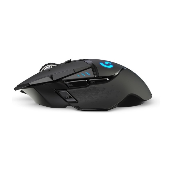 Logitech G G502 mus Højre Hånd Rf trådløst Optisk 16000 dpi billede 2