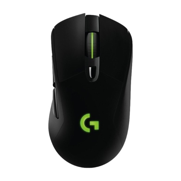 Logitech G703 Lightspeed trådløs gaming mus, sort billede 1