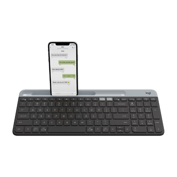 LOGITECH K580 SLIM MULTI-ENHED TRÅDLØST TASTATUR billede 3