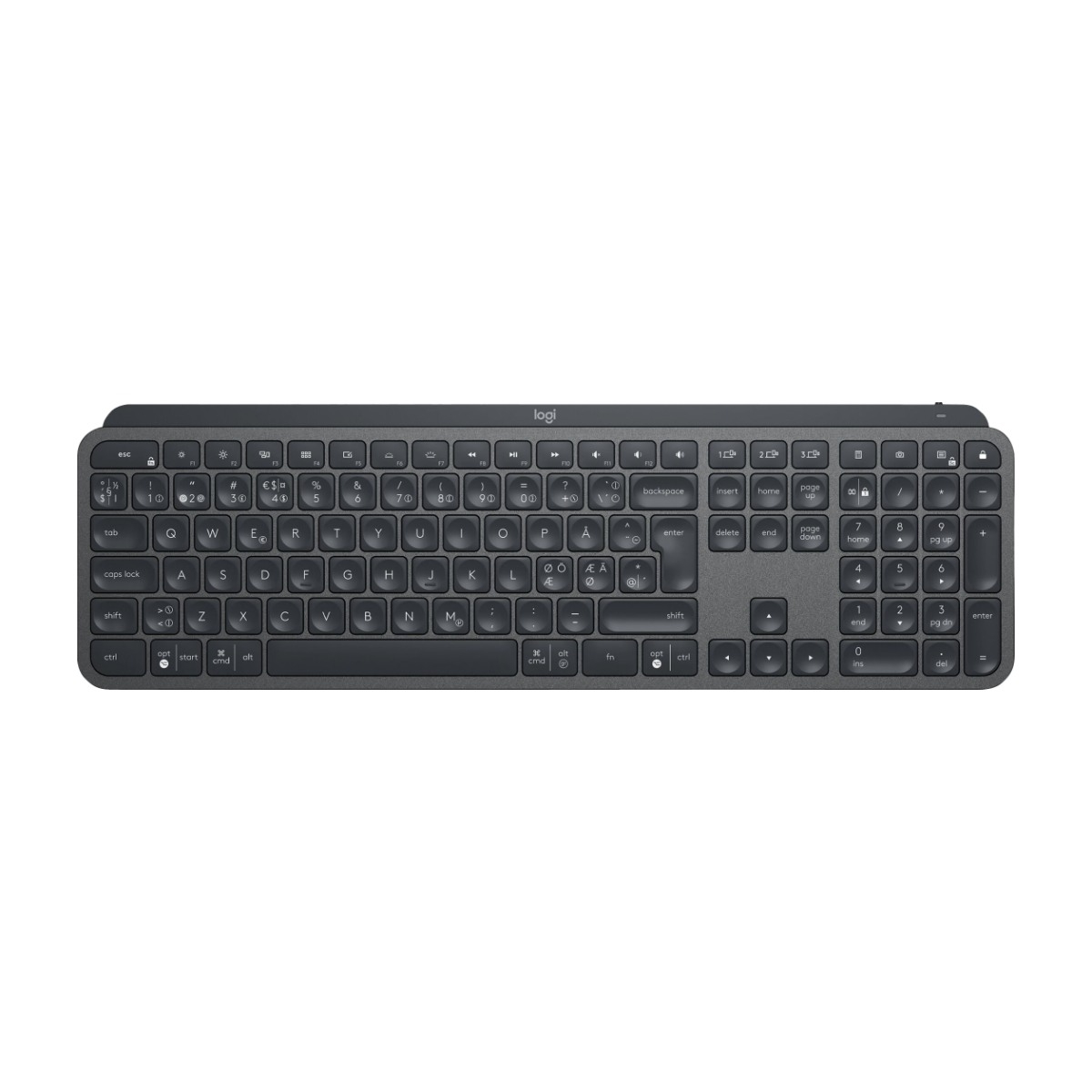 Logitech MX Keys trådløst tastatur billede 1