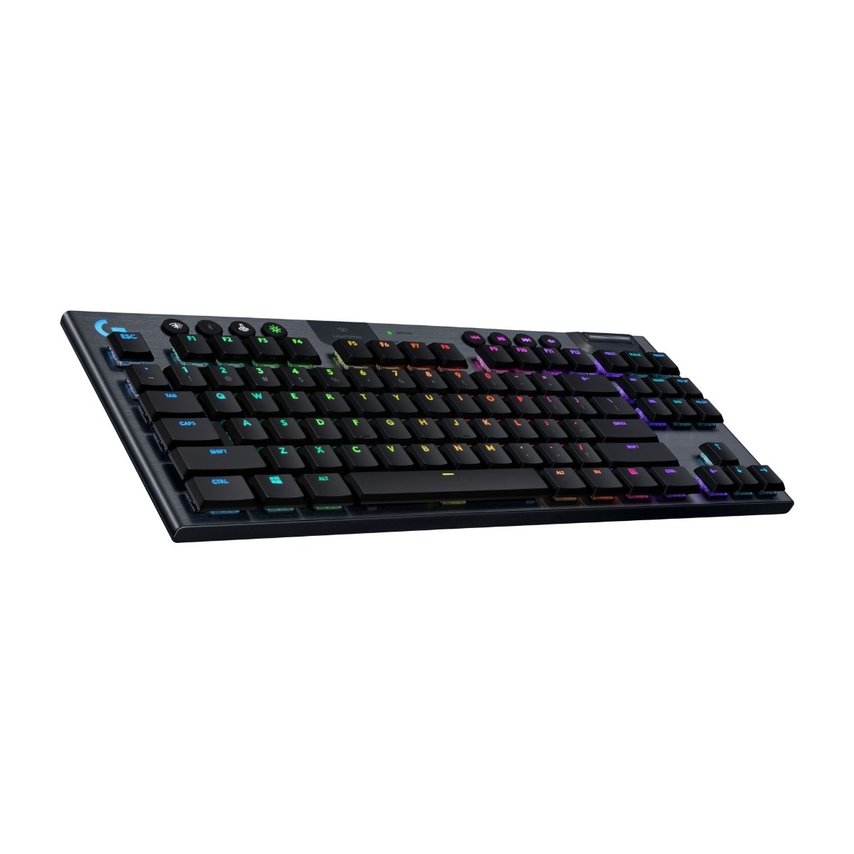 Logitech G915 TKL trådløst gaming tastatur - GL Tactile, sort billede 4