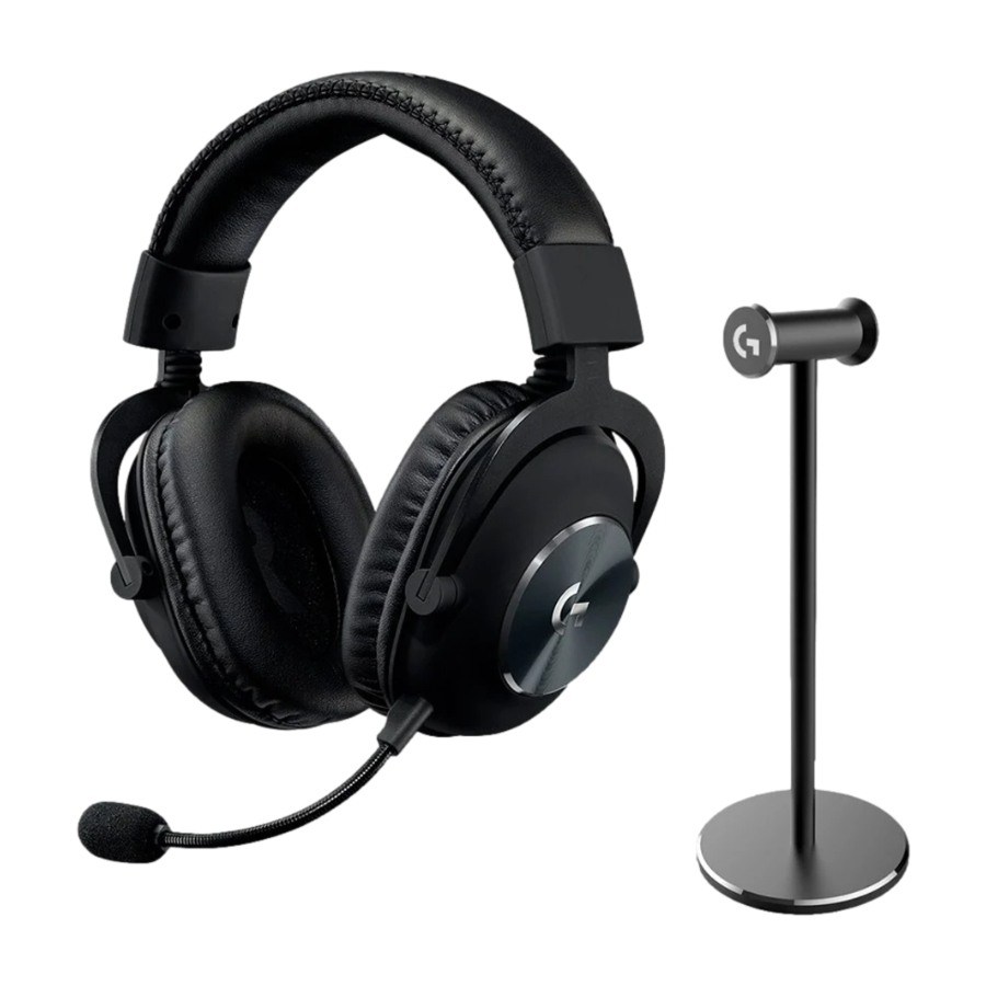 Logitech G Pro X gaming headset & Logitech G headset stand bundle billede 1