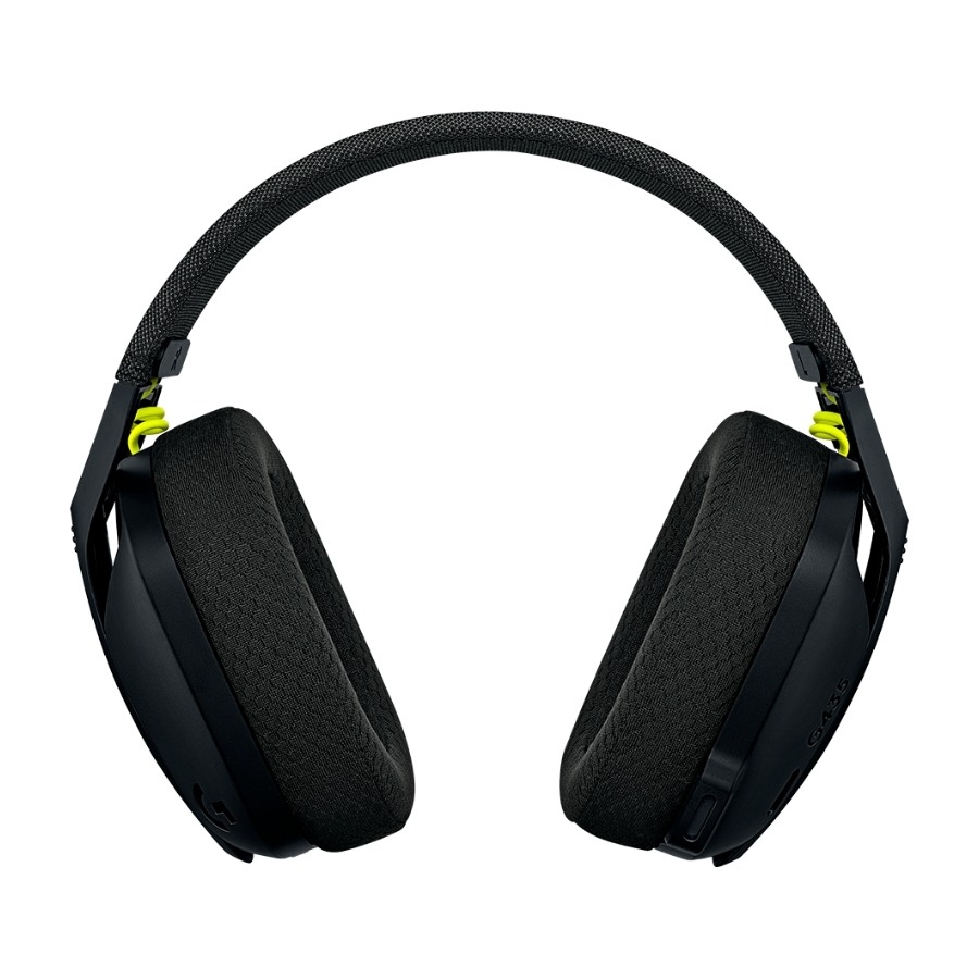 Logitech G435 Lightspeed trådløst gaming headset, sort billede 4