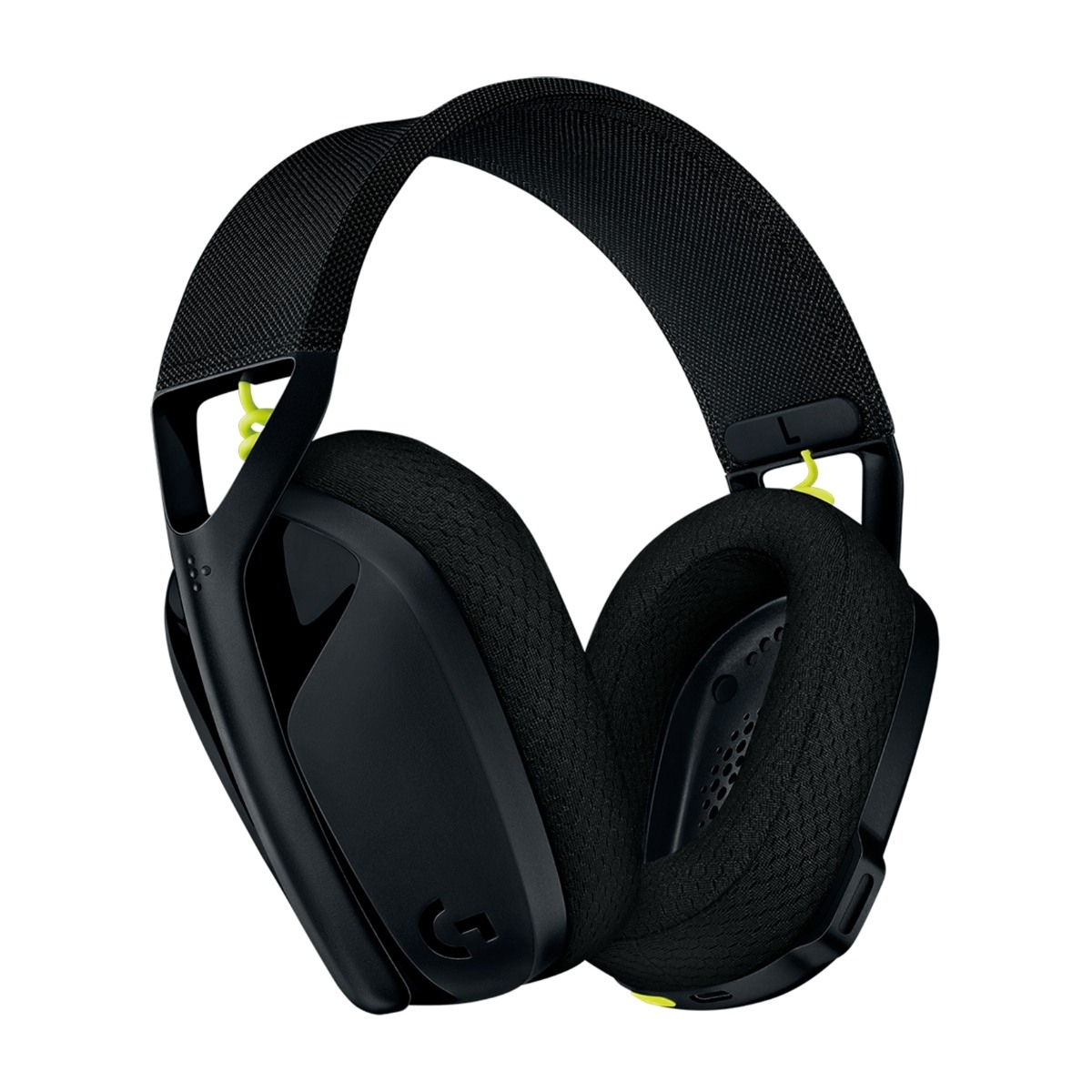 Logitech G435 Lightspeed trådløst gaming headset, sort billede 3