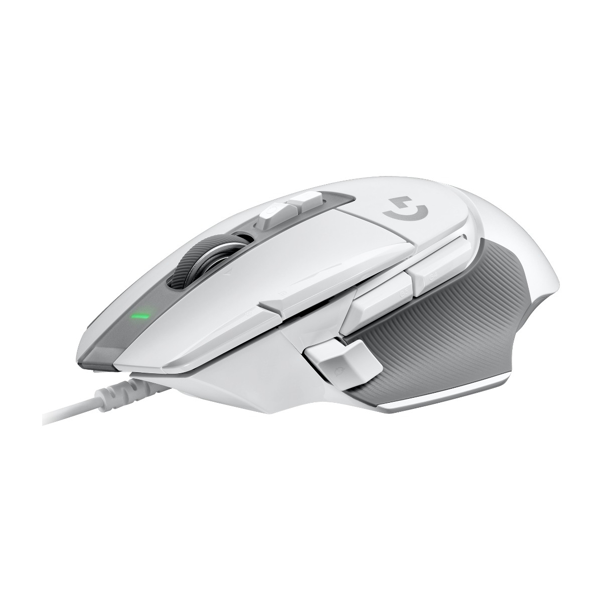 Logitech G502 X gaming mus, hvid billede 2