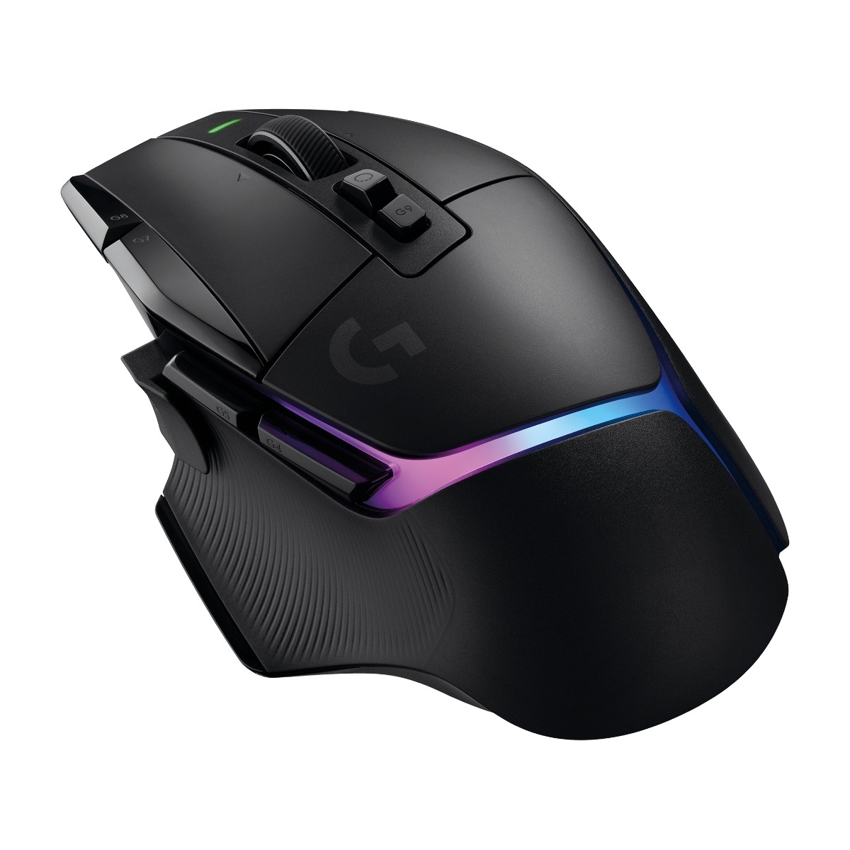 Logitech G502 X Plus trådløs gaming mus, sort billede 2