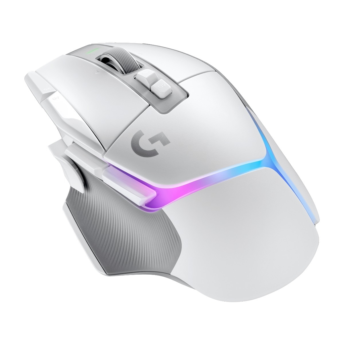 Logitech G502 X Plus trådløs gaming mus, hvid billede 2