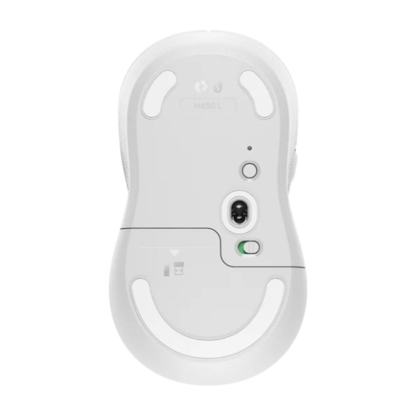 Logitech Signature M650L trådløs mus, hvid billede 3