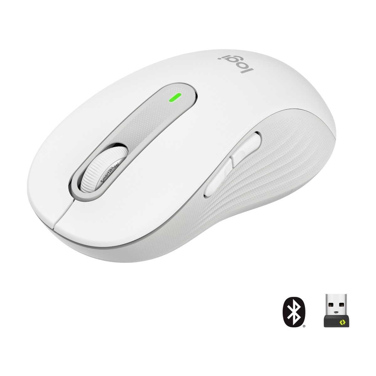 Logitech Signature M650 trådløs mus, hvid billede 2