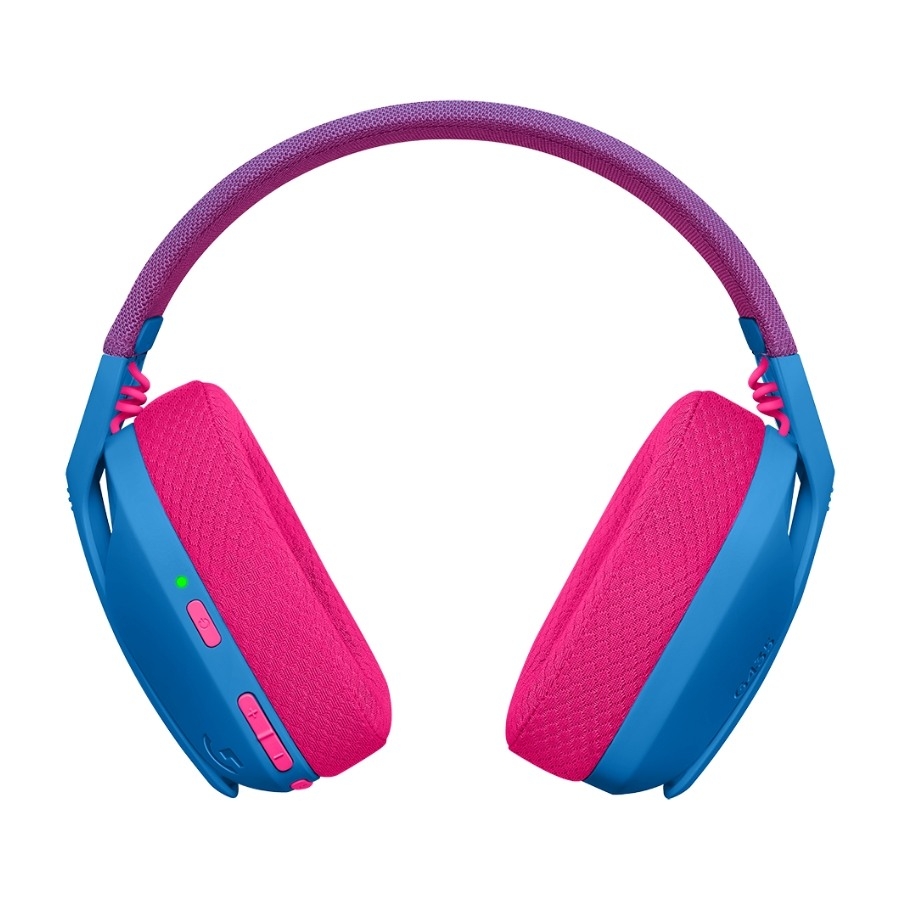 Logitech G435 Lightspeed trådløst gaming headset, blå billede 2