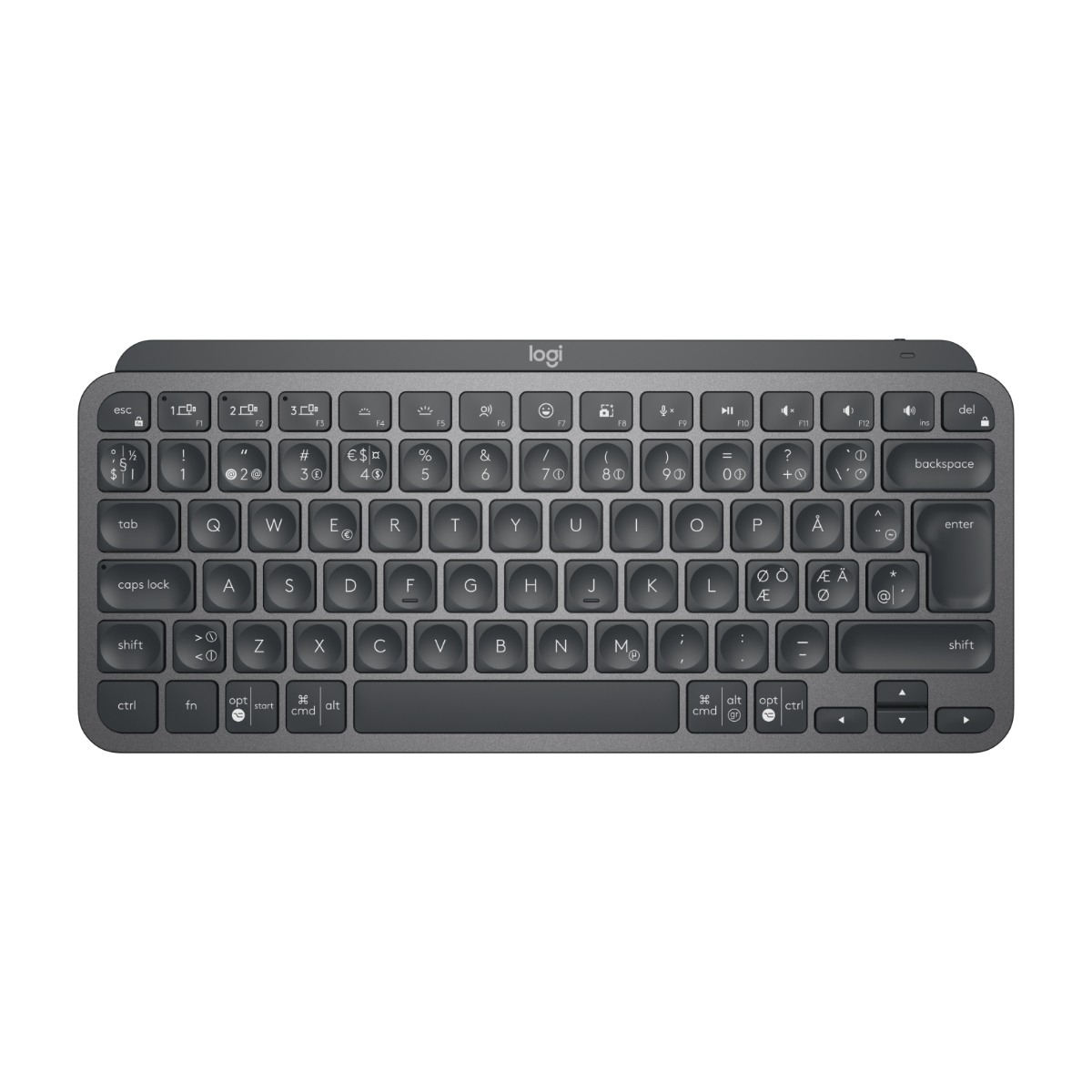 Logitech MX Keys Mini Business trådløst tastatur, grafit billede 1