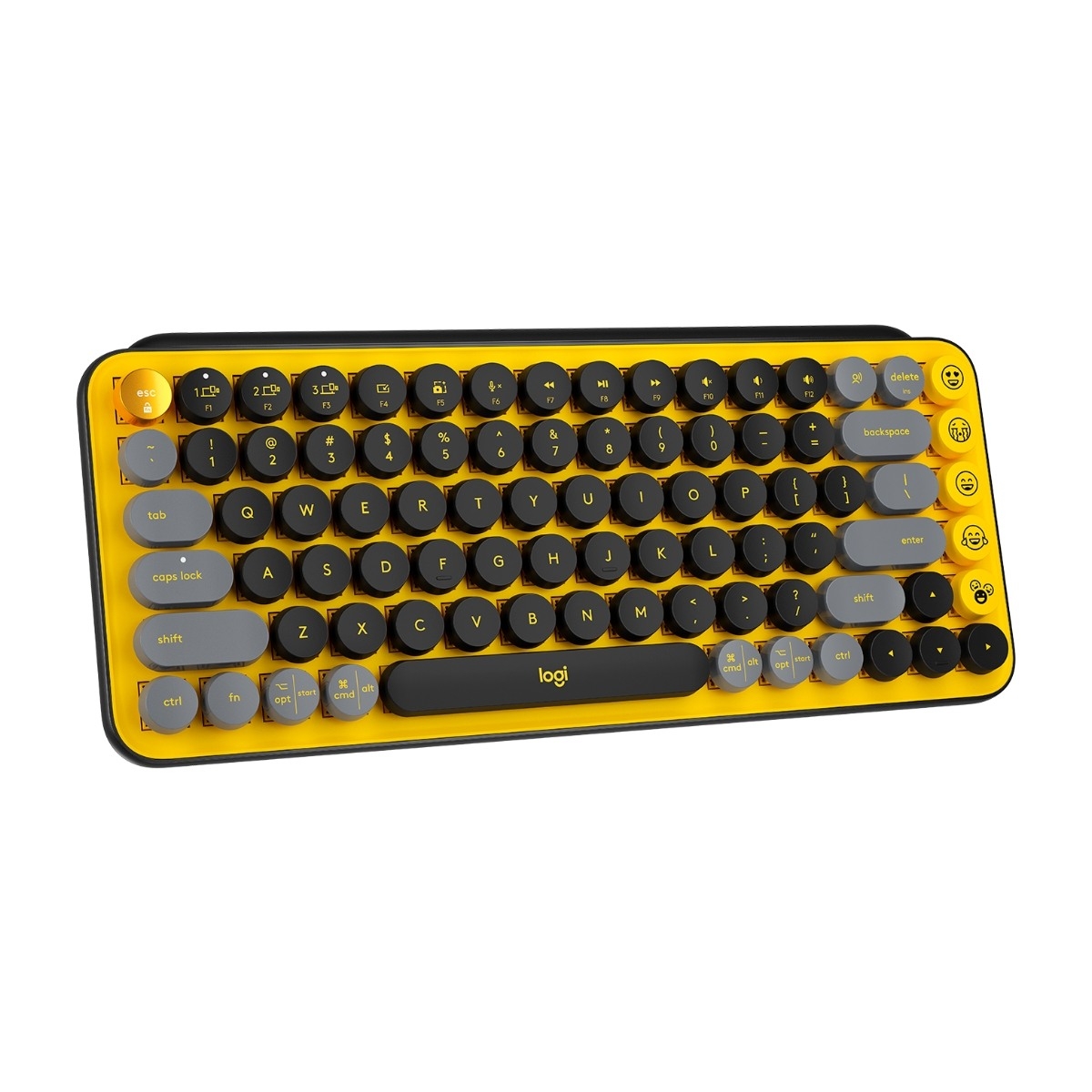 Logitech Pop Keys Blast trådløst tastatur billede 3